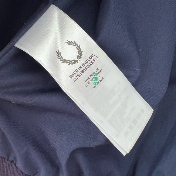 NWOT Fred Perry Reissues Made in England tennis jacket - Picture 6 of 6